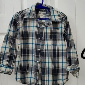 Boys Button down long sleeves